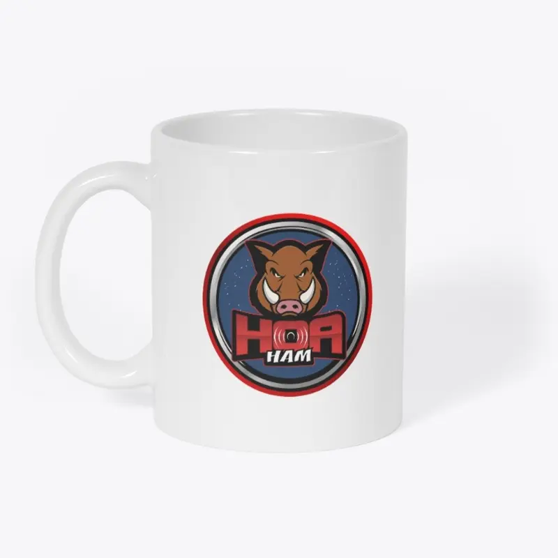 HOA Ham on White Coffee Mug