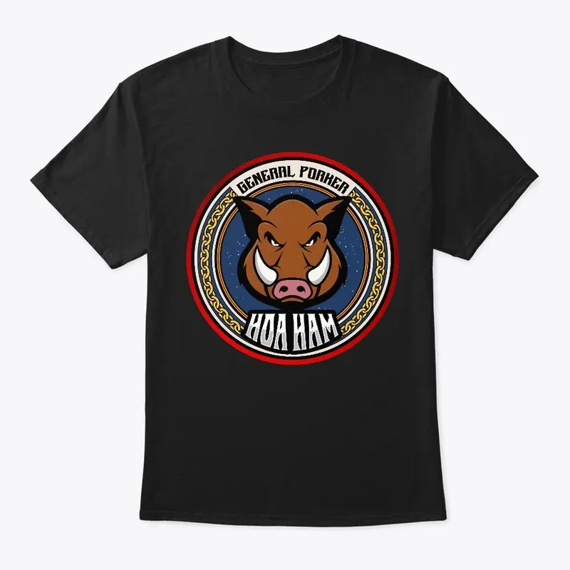 Classic Tee:  HOA Ham General Porker